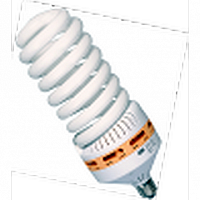 Лампа спираль КЭЛ-FS Е27 55Вт 6500К | код. LLE25-27-55-6500 |  IEK